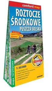 Picture of Roztocze Środkowe Puszcza Solska laminowana mapa turystyczna 1:50 000