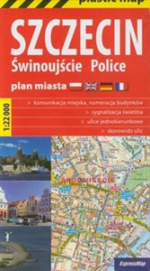 Picture of Szczecin Świnoujście Police Plan miasta 1:22 000