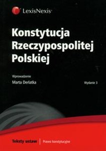 Picture of Konstytucja Rzeczypospolitej Polskiej Prawo konstytucyjne