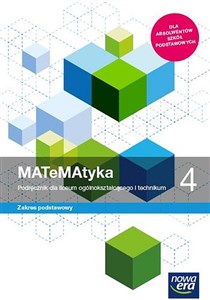 Picture of MATeMAtyka 4 Podręcznik Zakres podstawowy Szkoła ponadpodstawowa