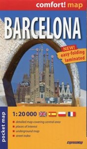Picture of Barcelona city plan miasta 1:20 000