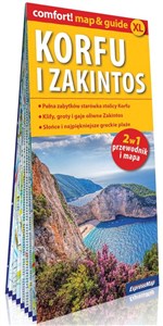 Picture of Korfu i Zakintos laminowany map&guide XL (2w1: przewodnik i mapa)