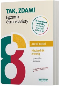 Picture of Tak zdam Niezbędnik z teorią Egzamin ósmoklasisty 2024 Język polski