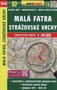 Picture of Mala Fatra Strazovske Vrchy 1:40 000