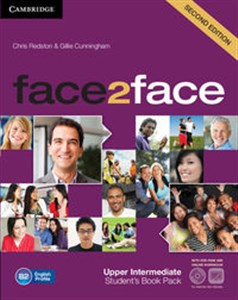 Obrazek face2face Upper Intermediate Student's Book with online workbook +DVD