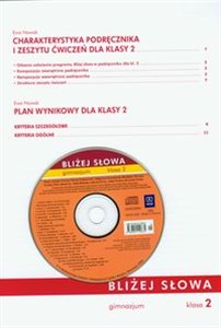 Picture of Bliżej słowa 2 Poradnik dla nauczyciela z płytą CD