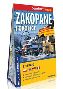 Picture of Zakopane i okolice kieszonkowy laminowany plan miasta 1:15 000