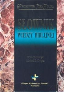 Picture of Słownik wiedzy biblijnej