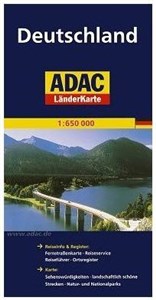 Picture of LanderKarte ADAC. Niemcy 1:650 000 mapa