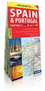 Picture of Spain and Portugal see you! in papierowa mapa samochodowa 1:1 000 000