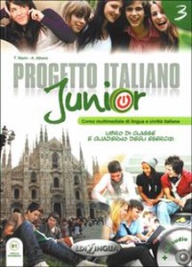 Picture of Progetto Italiano Junior 3 Podręcznik z ćwiczeniami z płytą DVD