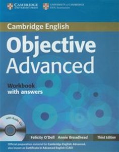 Obrazek Objective Advanced Workbook with answers + CD