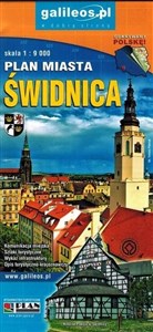 Obrazek Plan miasta - Świdnica, powiat Świdnicki 1:9 000