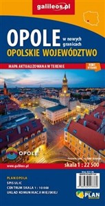 Picture of Mapa - Woj. opolskie/Opole 1: 22 500