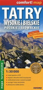 Picture of Tatry Wysokie i Bielskie Polskie i Słowackie mapa turystyczna 1:30 000