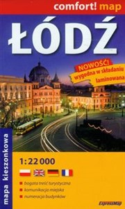 Picture of Łódź plan miasta 1:22 000 wersja kieszonkowa