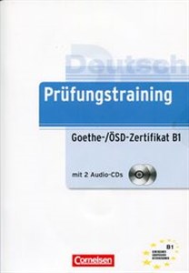 Picture of Prufungstraining DaF B1 Goethe-/OSD-Zertifikat Ubungsbuch mit Losungen und CD