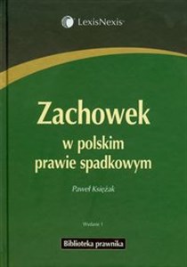 Picture of Zachowek w polskim prawie spadkowym