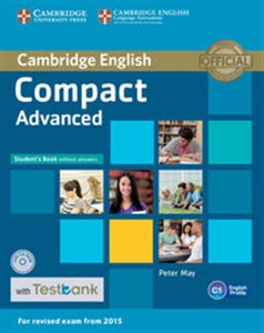 Picture of Compact Advanced Student's Book without Answers with CD-ROM with Testbank