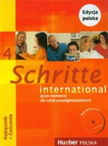 Obrazek Schritte international 4 Podręcznik z ćwiczeniami + CD / Zeszyt maturalny Pakiet Język niemiecki Szkoła ponadgimnazjalna