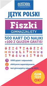 Picture of Język polski Fiszki gimnazjalisty Gimtest OK!