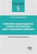 polish book : Kierownik ... - Andrzela Gawrońska-Baran