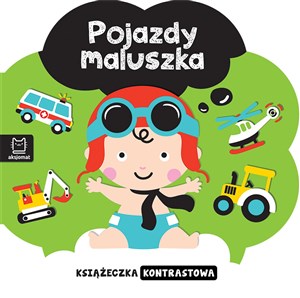 Picture of Książeczka kontrastowa Pojazdy maluszka