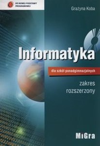 Picture of Informatyka dla szkół ponadgimnazjalnych Podręcznik zakres rozszerzony + CD