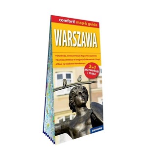Picture of Warszawa; laminowany map&guide (2w1: przewodnik i mapa)