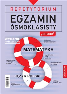 Picture of Repetytorium Egzamin ósmoklasisty Język polski Matematyka wydanie rozszerzone