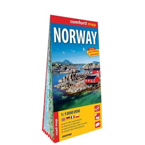 Picture of Norwegia laminowana mapa samochodowo-turystyczna 1:1 000 000