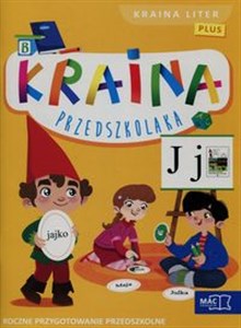 Picture of Kraina przedszkolaka Kraina liter Plus Roczne przygotowanie przedszkolne