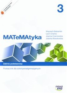Picture of MATeMAtyka 3 Podręcznik Zakres podstawowy Szkoła ponadgimnazjalna