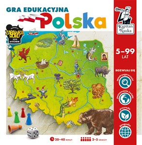Picture of Kapitan Nauka Gra edukacyjna Polska