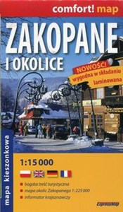 Picture of Zakopane i okolice mapa kieszonkowa 1:15 000