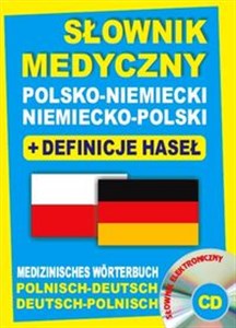 Picture of Słownik medyczny polsko-niemiecki niemiecko-polski + definicje haseł + CD (słownik elektroniczny) Medizinisches Wörterbuch Polnisch-Deutsch • Deutsch-Polnisch