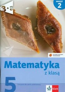 Picture of Matematyka z klasą 5 ćwiczenia zeszyt 2 Szkoła podstawowa