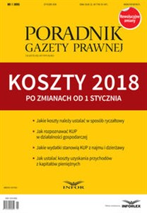 Picture of Koszty 2018 po zmianach Poradnik Gazety Prawnej 1/2018