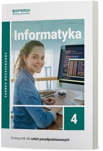 Picture of Informatyka 4 Podręcznik Zakres rozszerzony Szkoła ponadpodstawowa