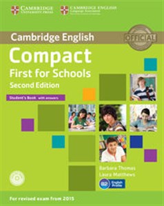 Picture of Compact First for Schools Student's Book with answers + CD
