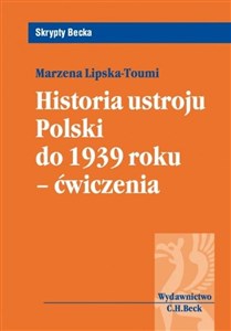 Picture of Historia ustroju Polski do 1939 roku Ćwiczenia