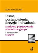 Pisma post... - Paweł Drembkowski -  books from Poland