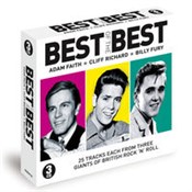 Best of th... - Adam Faith, Cliff Richard, Billy Fury -  Książka z wysyłką do UK
