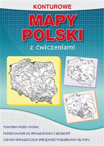 Picture of Konturowe mapy Polski z ćwiczeniami