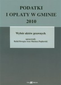 Obrazek Podatki i opłaty lokalne w gminie 2010 r