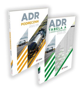 Picture of ADR 2023-2025 podręcznik + tabela A