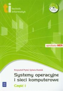 Picture of Systemy operacyjne i sieci komputerowe część 1 z płytą CD