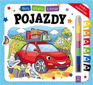 Picture of Mały artysta koloruje pojazdy