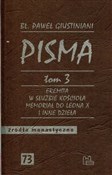 polish book : Pisma Tom ... - Paweł Giustiniani