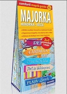 Picture of Majorka, Minorka, Ibiza laminowany map&guide XL 2w1: przewodnik i mapa